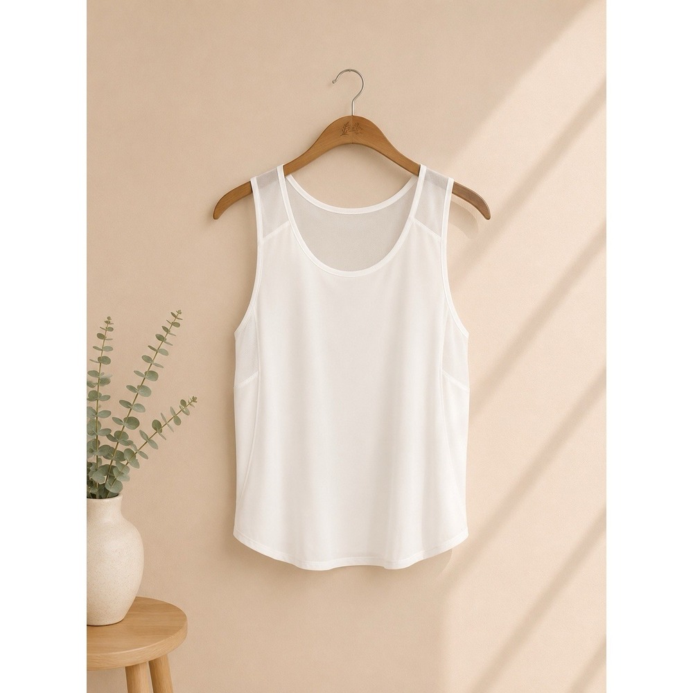 Lululemon Sculpt Tank II Size 12 Relaxed Fit White